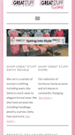 Mobile Screenshot of greatstuffresale.com
